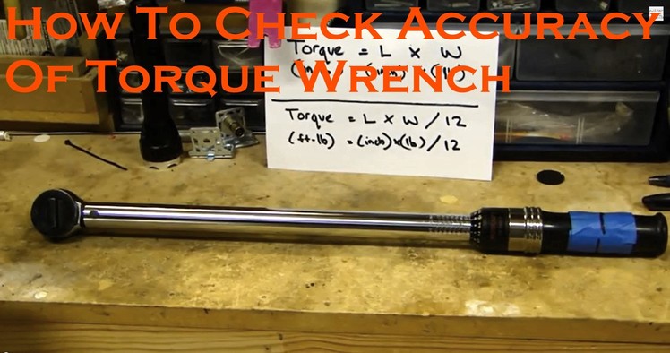 How to Check Calibration Accuracy of Torque Wrench (Video 2)