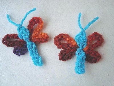 HOW TO CROCHET A DRAGONFLY.