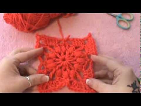 "How to Crochet a French Square"- Video 1 of 2