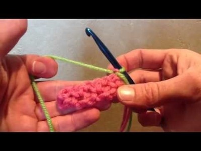 How to crochet a seed.tweed stitch