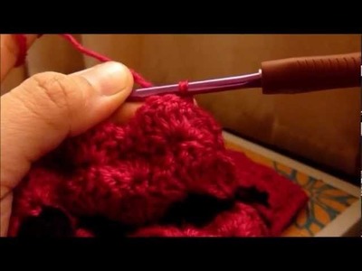 How to crochet a winter VEST for children-shell stitch