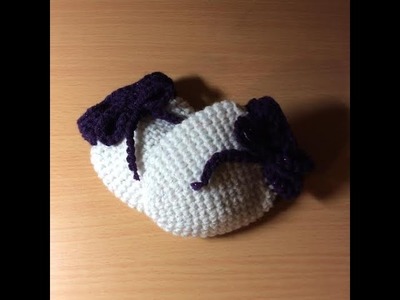How to Crochet Fancy Baby Mittens Tutorial