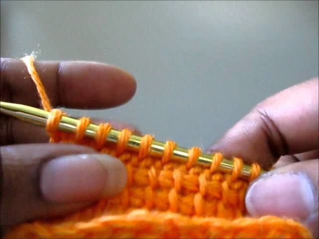How To Crochet - Tunisian Knit Stitch (TKS) Crochet Stitch