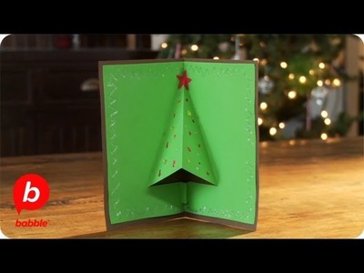 How to Make a Christmas Tree 3-D Card | Crafts | Babble