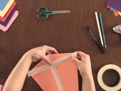 How to Make a Paper Kite : Paper Art Projects