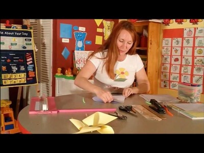 How to Make a Pinless Pinwheel - Crafts for Kids