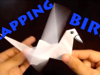 How to Make an Origami Flapping Bird