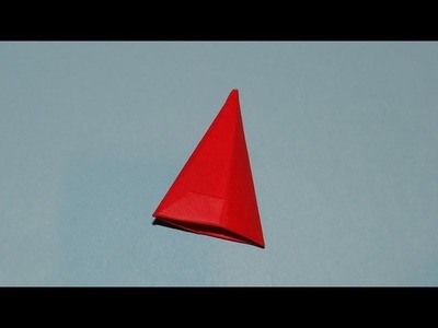 How To Make An Origami Hat (Santa Claus Cap) 03