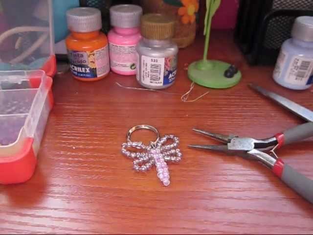 How to make. Dragonfly with beads! (Part two of two)