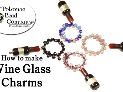 How to Make Wine Glass Charms