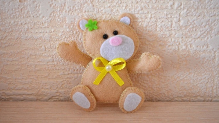 Make a Mini Stuffed Felt Bear - DIY Crafts - Guidecentral