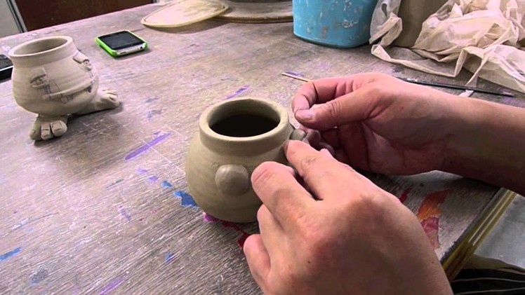 Make a Monster pot - Clay Craft Malaysia