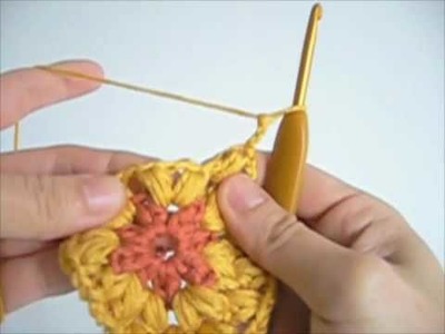 Marigold Crochet Bag Video Tutorial 1- How to Crochet Puff Stitches