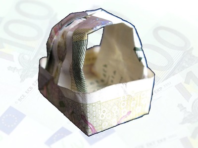Money Origami Basket Instructions