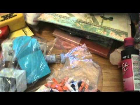 More of my Goodwill haul Crafting Scrapbooking madness