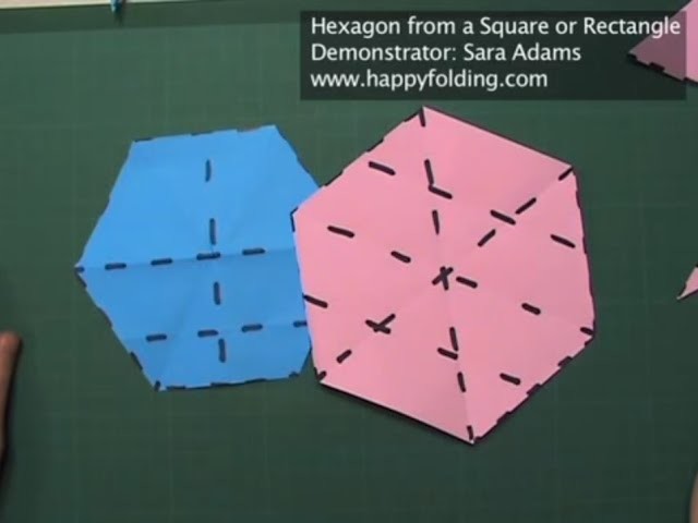 Origami Basics: Hexagon