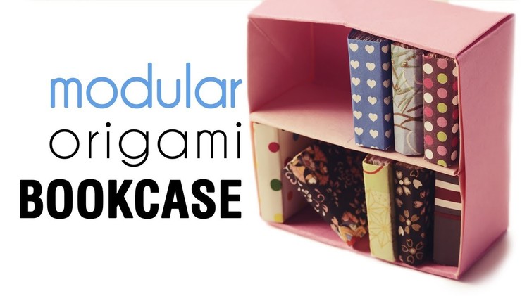 Origami Bookcase Tutorial - Modular