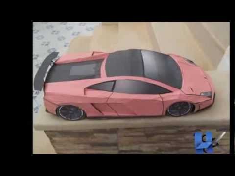 Papercraft Lamborghini Supperleggera lp570 - Hichem Korbosli