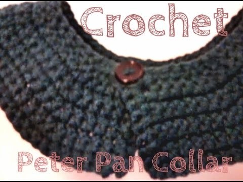 Peter Pan Collar Crochet Tutorial
