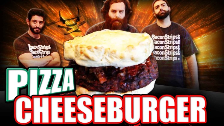 Pizza Cheeseburger - Epic Meal Time