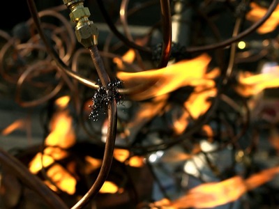 Propane Branches and Leaves of Fire: D.I.Y. Flame Tree