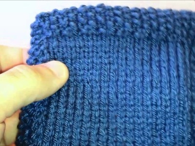 Stockinette Stitch - Left Handed