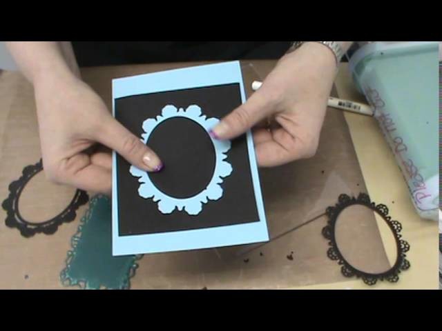 #101 Cut and yes, EMBOSS with XCut Dies & Sizzix Magnetic Platform by Scrapbooking Made Simple