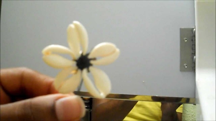 #73 - DIY: How To Make A Shell Flower Hair Pin