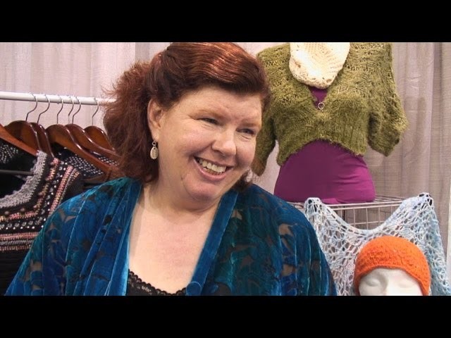 Annie Modesitt, designer and knitting teacher - lk2g-079