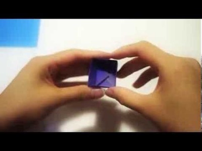 ASMR sounds: origami box with lid (no talk)
