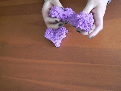 ASMR Squishy Sticky Foam Modeling Beads with Crinkly Plastic