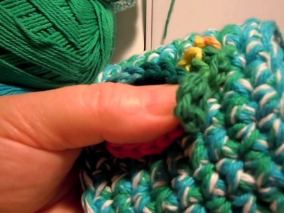 Bernat Crochet Cup Cozy - Adding Awareness Ribbon