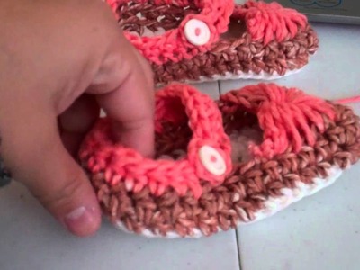 Crochet Baby Slippers,