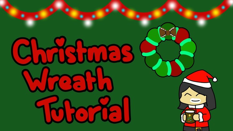 Crochet Christmas Wreath [Tutorial]