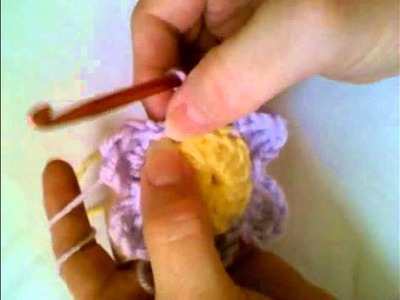 Crochet Flower Tutorial -- "Dahlia"
