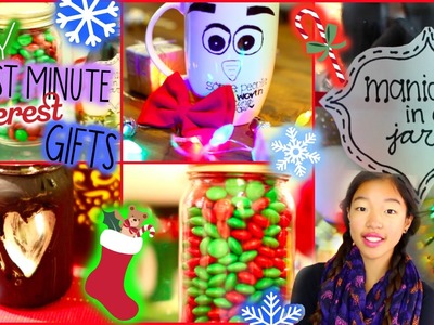 Cute & Affordable DIY Last Minute Pinterest Holiday.Christmas Gifts! ❅ #happyho-LE-days