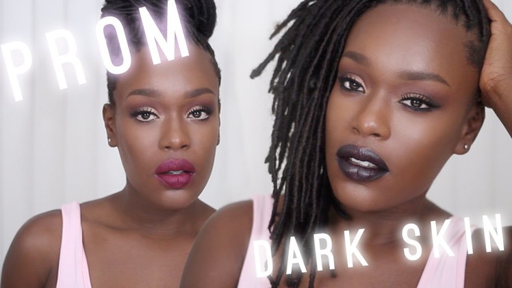 Dark Skin Prom & Special Occasion Makeup Tutorial