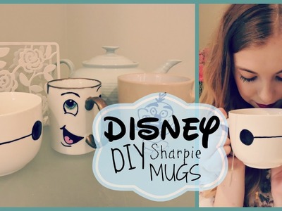 Disney DIY Sharpie Mugs  ºoº