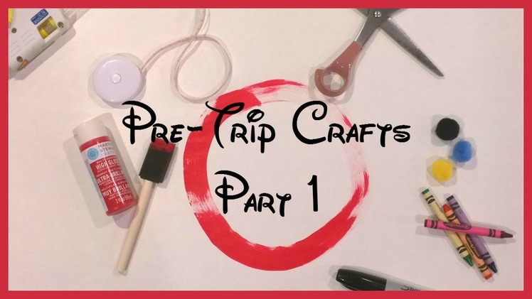 Disney Pre-Trip Crafts DIY! Guest Moms with Mouse Ears!