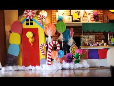 DIY Candyland party decorations ideas