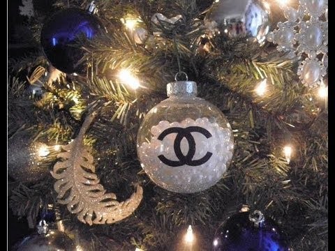DIY: Chanel Pearls Christmas Ornament! Have a Very Couture Holiday!