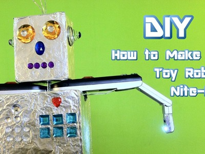 DIY How to Make a Toy Robot Nite-Lite