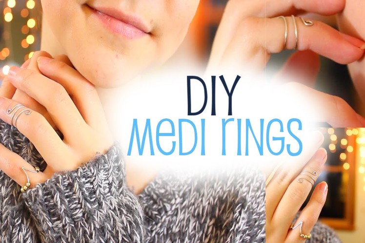 Diy Midi Rings - Easy Jewelry + Gift Idea