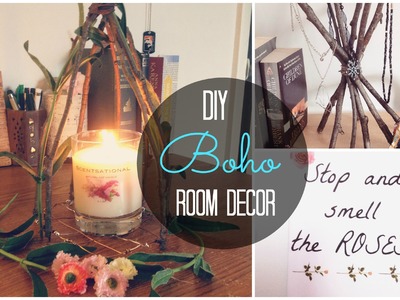 DIY Spring.Boho Room Decor | Cheap and Unique | Spirited Gal