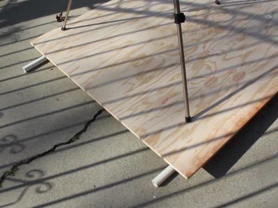 DIY Tracked DOLLY PVC Pipe - Plywood