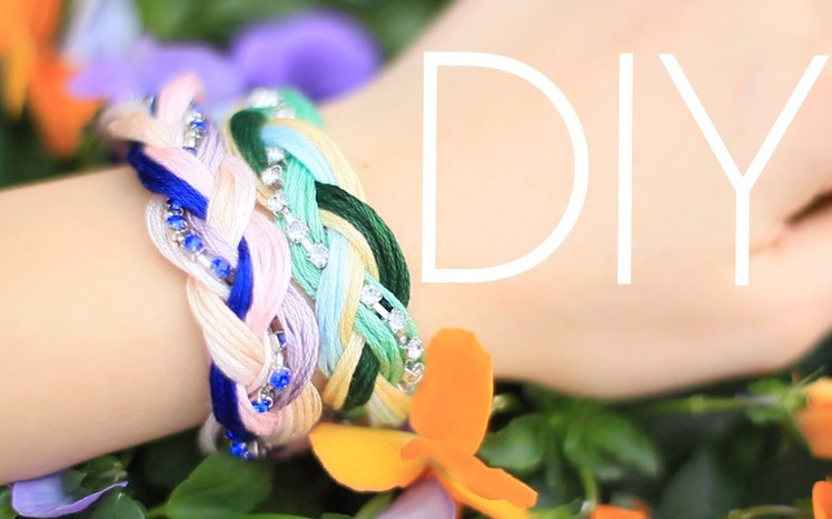 DIY Woven Friendship Bracelets