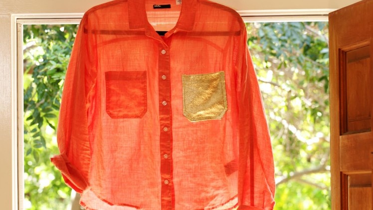 Fashion: Summer Shirt (DIY Clothes) Dress It Up || KIN DIY