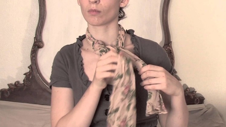 How to Braid a Neck Scarf : Scarves