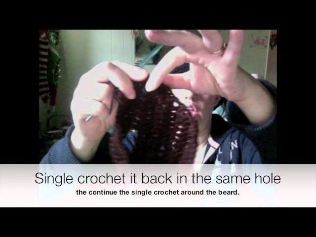How To Crochet a Beard Part 2