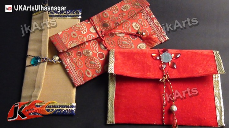 HOW TO: DIY Shagun envelope for gifting in wedding, trousseau and baby shower - JK Arts 440